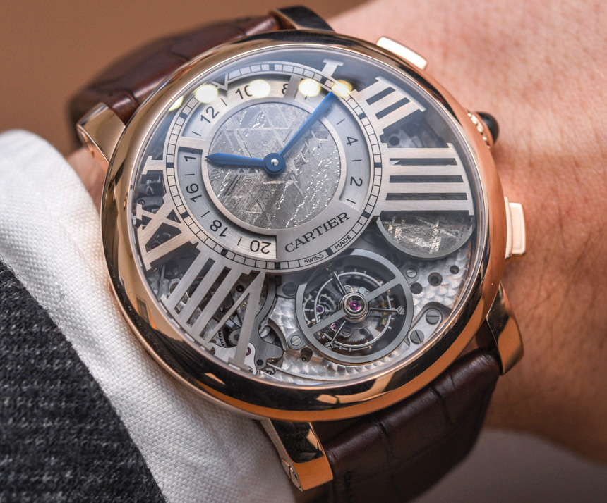 High Quality Replica Cheap Cartier Rotonde De Cartier Earth And Moon Watch Hands-On