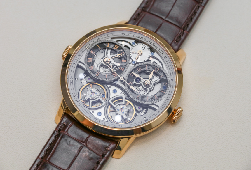 Arnold & Son DBG Skeleton Watch Hands-On Hands-On 