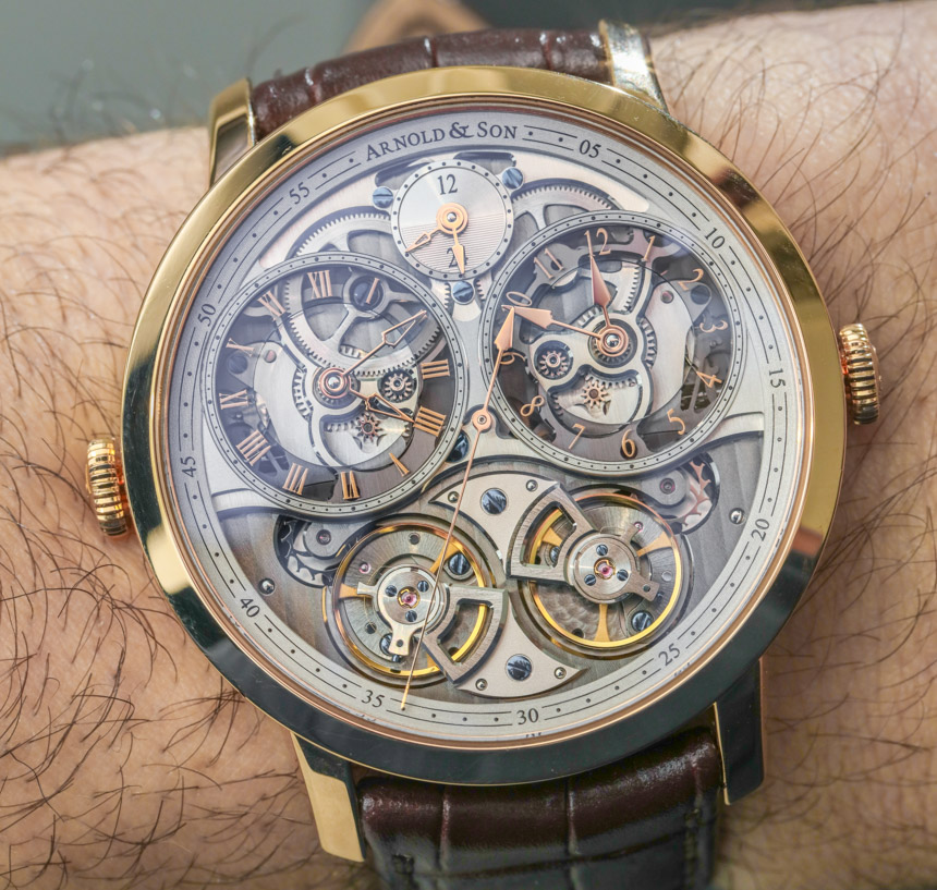 Arnold & Son DBG Skeleton Watch Hands-On Hands-On 