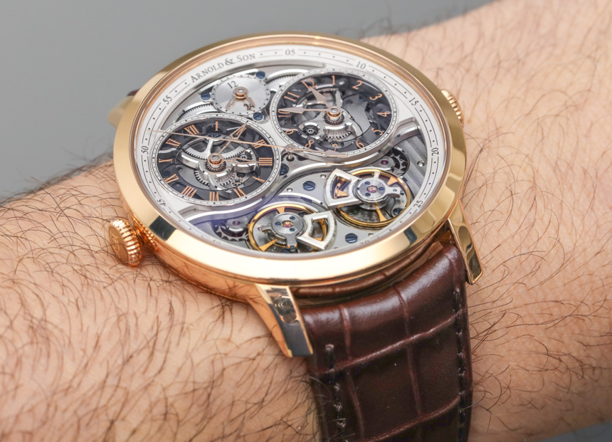 Arnold & Son DBG Skeleton Watch Hands-On Hands-On 