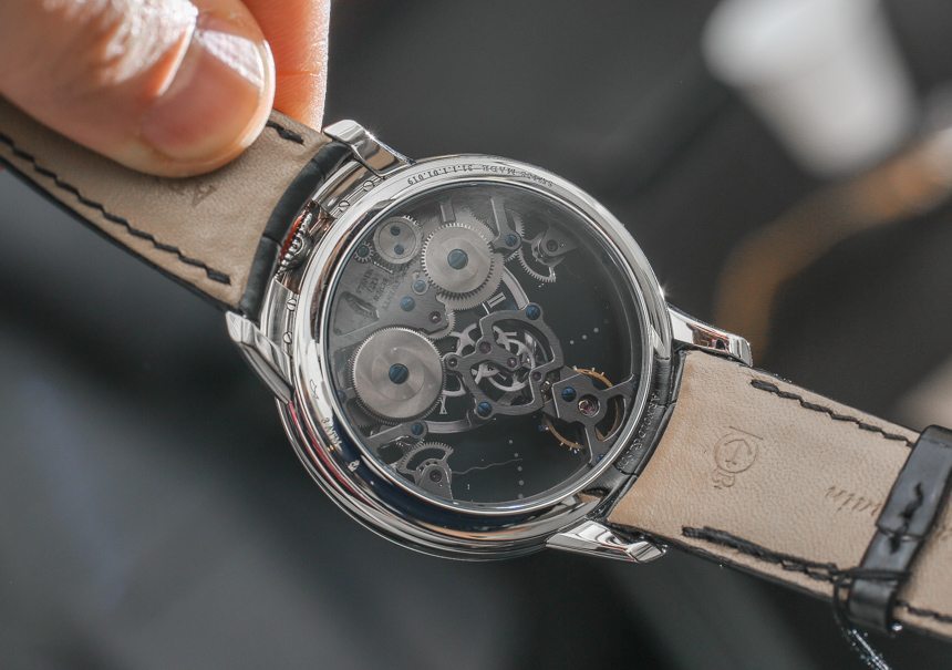 Arnold & Son Time Pyramid Translucent Back Watch Hands-On Hands-On 