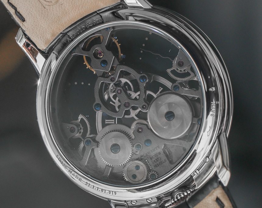 Arnold & Son Time Pyramid Translucent Back Watch Hands-On Hands-On 