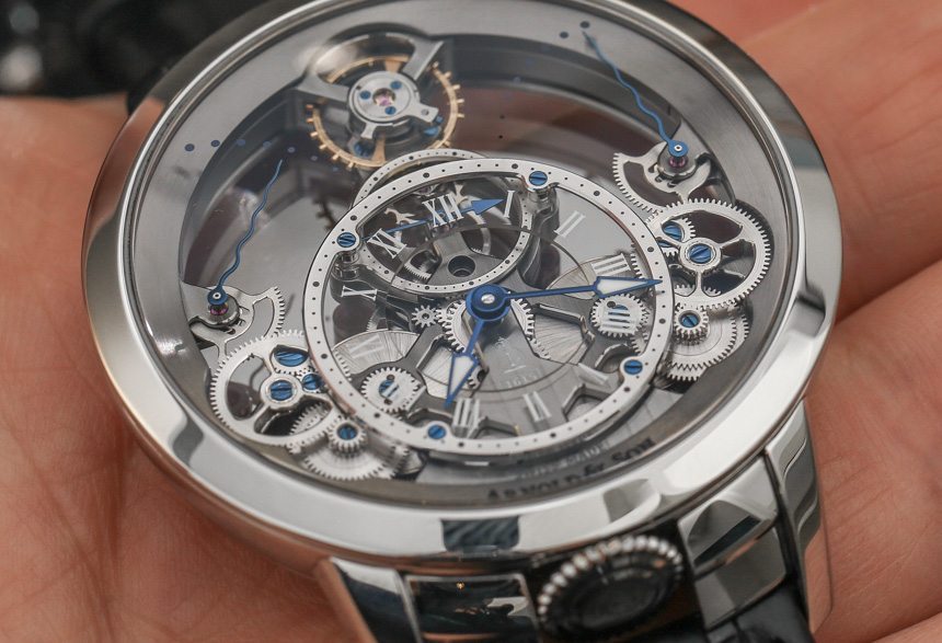 Arnold & Son Time Pyramid Translucent Back Watch Hands-On Hands-On 