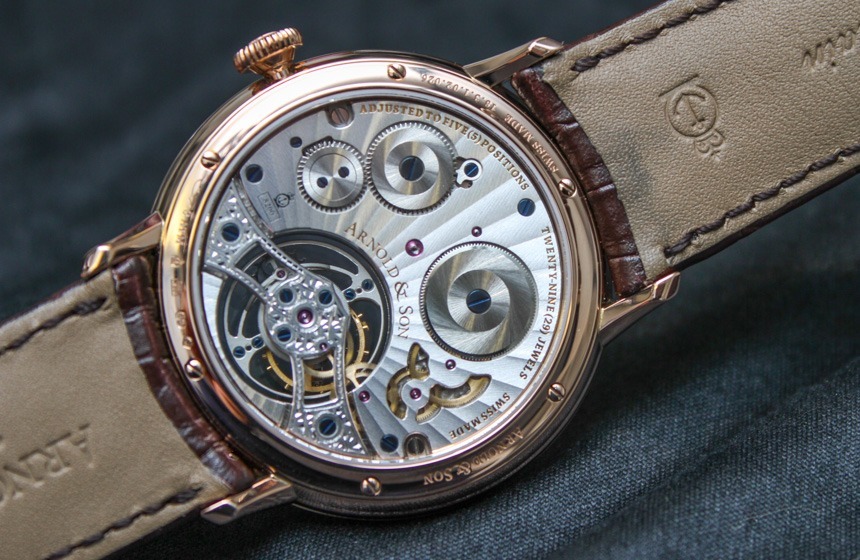 Arnold & Son UTTE Guilloche Tourbillon Watches Hands-On Hands-On 