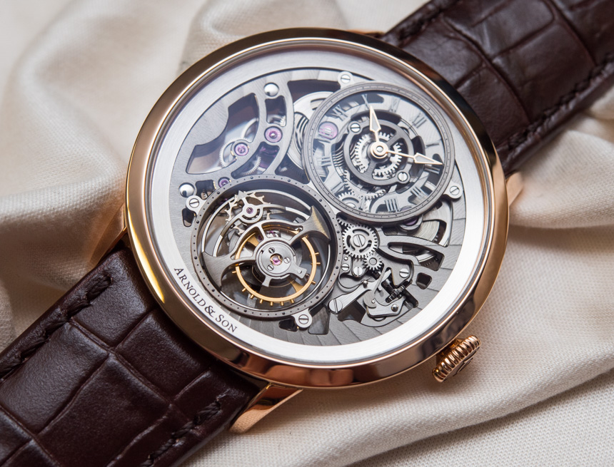 Arnold & Son UTTE Skeleton Watch Hands-On Hands-On 