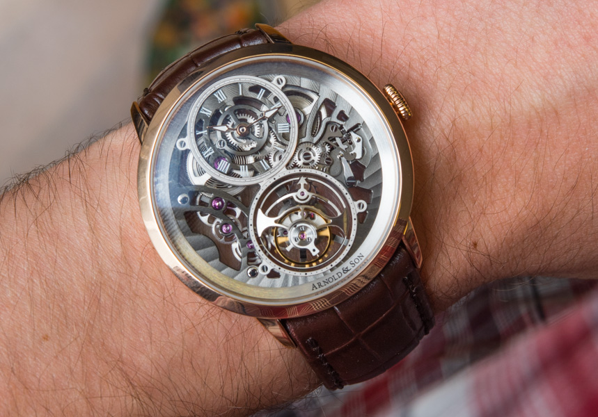 Arnold & Son UTTE Skeleton Watch Hands-On Hands-On 