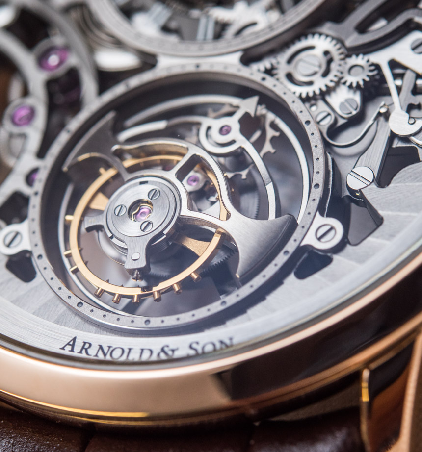 Arnold & Son UTTE Skeleton Watch Hands-On Hands-On 