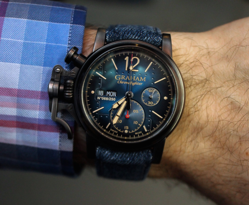 Graham Chronofighter Vintage Aircraft Watch Review Wrist Time Reviews 