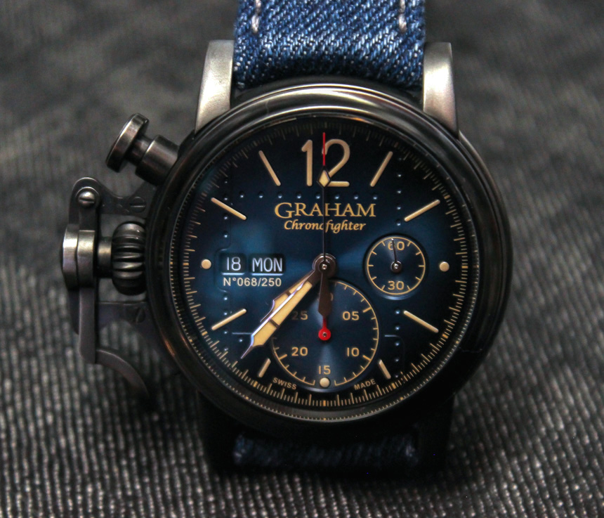 Graham Chronofighter Vintage Aircraft Watch Review Wrist Time Reviews 