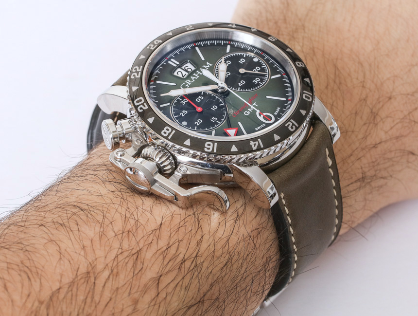 Graham Chronofighter Vintage GMT Watch Review Wrist Time Reviews 