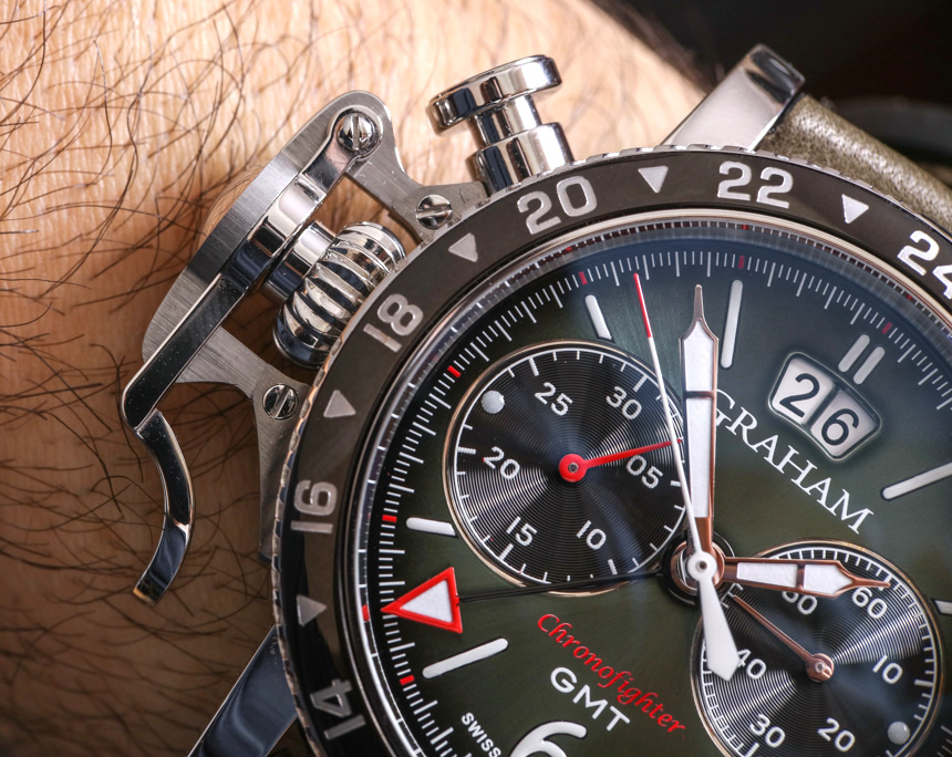 Graham Chronofighter Vintage GMT Watch Review Wrist Time Reviews 