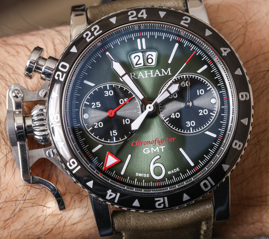 Graham Chronofighter Vintage GMT Watch Review Wrist Time Reviews 