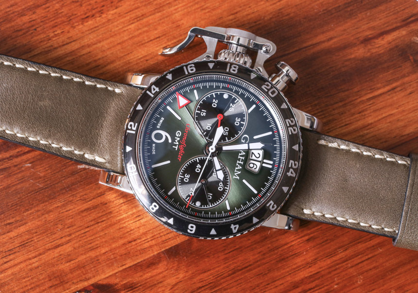 Graham Chronofighter Vintage GMT Watch Review Wrist Time Reviews 