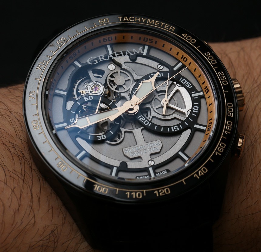 Graham Silverstone RS Skeleton Black & Gold Watch Hands-On Hands-On 